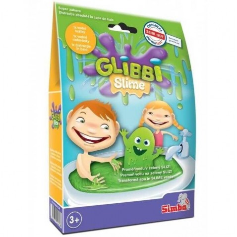 Sliz do vany GLIBBI SLIME - zelený