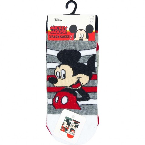 Ponožky Mickey Mouse kotníčkové 2pack