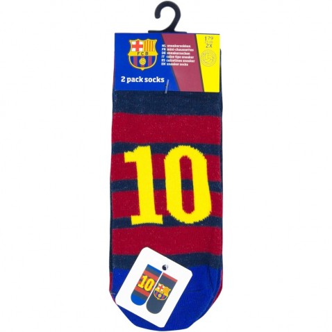 Ponožky FC Barcelona kotníčkové 2pack