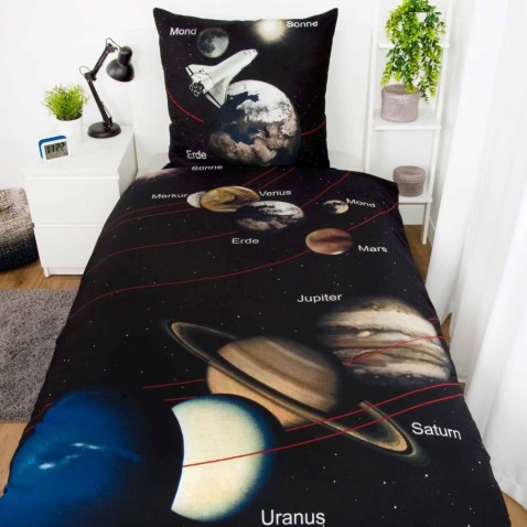 Povlečení 140x200 Sluneční soustava