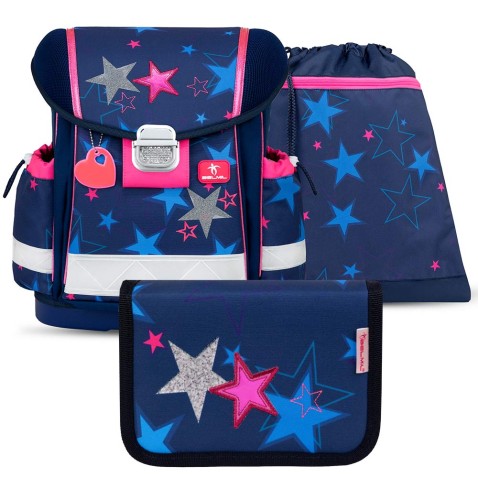 Školní aktovka Belmil 403-13 Sparkling Star SET