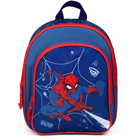 Dětský batoh Spiderman tm. modrý