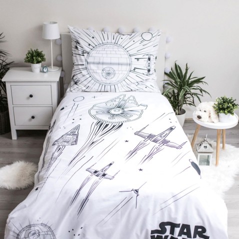 Povlečení Star Wars Death Star svítící efekt