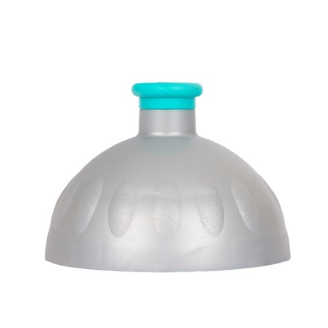 Zdravá láhev víčko stříbrná/tyrkys