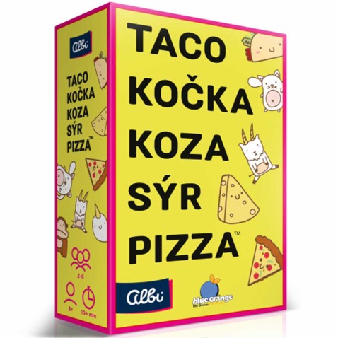 Albi Taco kočka koza sýr pizza