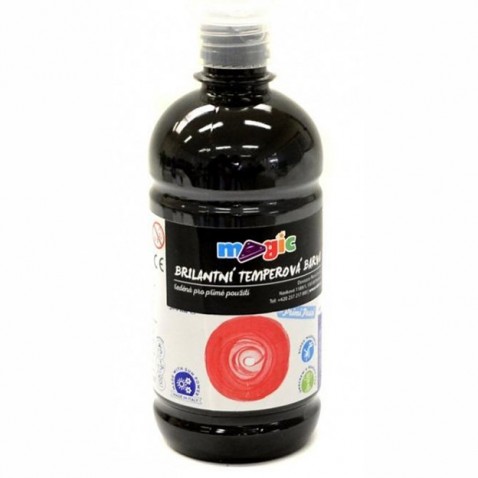 Temperová barva PRIMO černá 500 ml