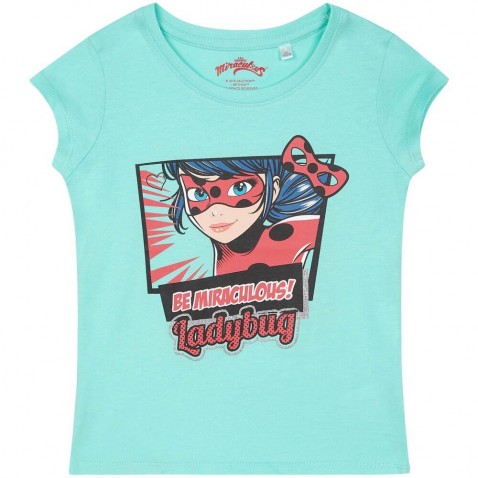 Tričko Kouzelná Beruška a Černý kocour KR zelené