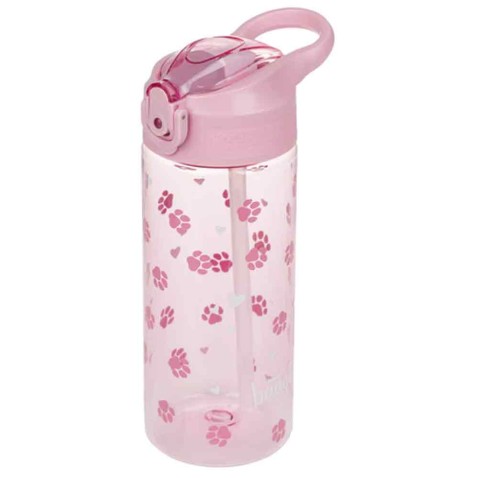 Baagl tritanová láhev na pití Tlapky 500 ml