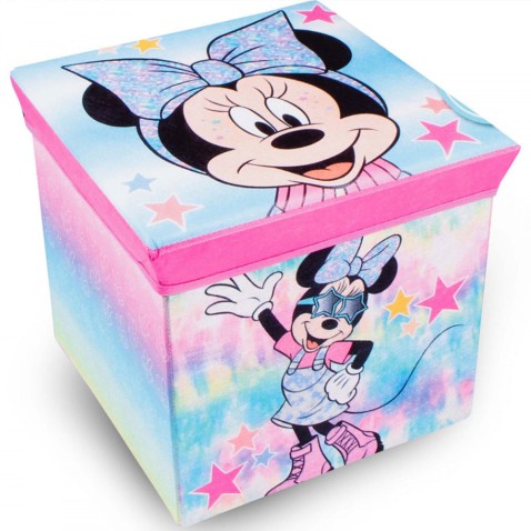 Úložný box na hračky s víkem Minnie II