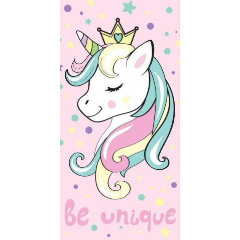 Osuška Unicorn pink