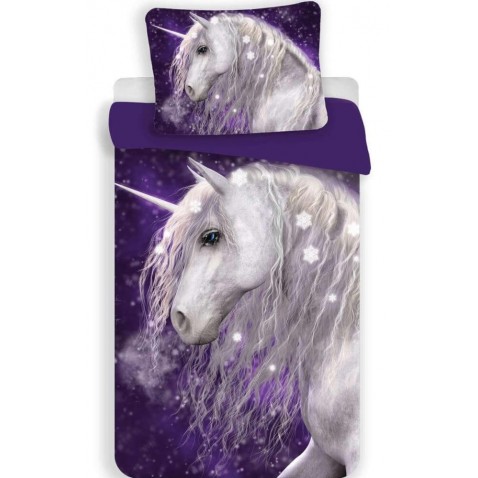 Povlečení Unicorn purple