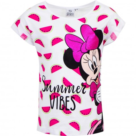 Tričko Minnie Summer KR růžové