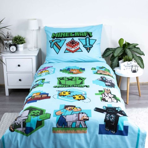 Povlečení pro děti Minecraft Lets Play