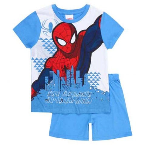 Pyžamo Spiderman KR modrá
