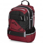 Studentský batoh OXY Sport Fox red a klíčenka zdarma