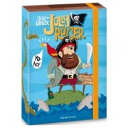 Box na sešity Pirát Jolly Roger A5