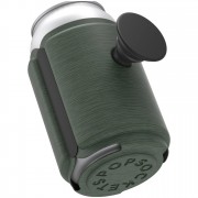 PopSockets PopThirst, držák/obal na plechovku, s integrovaným PopGrip Gen. 2, tmavě zelený