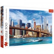 Puzzle Výhled na New York 500 dílků