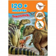 Knížka se samolepkami 120+ Dinosauři