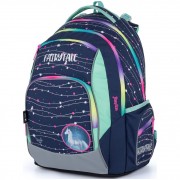 Školní batoh OXY Style Mini Unicorn pattern a klíčenka zdarma