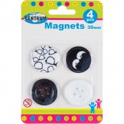 Magnet Knoflíky Centrum 4ks
