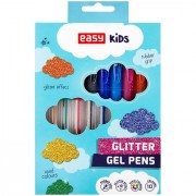Gelové pero Easy Kids Glitter sada 10 barev