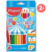 Pastelky Maped ColorPeps Jumbo 12 ks