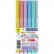 Centropen fixy COLOUR WORLD 7550 trojhranné pastel 6 barev