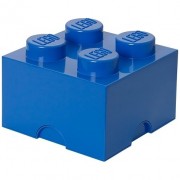 LEGO úložný box 4 - modrý