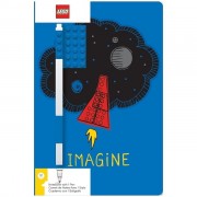 LEGO Stationery Zápisník A5 s modrým perem - Imagine
