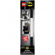 LEGO DC Super Heroes Batman Gelové pero s minifigurkou černé