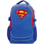 BAAGL Školní batoh Superman ORIGINAL + pončo