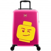 Kufr LEGO ColourBox Minifigure Head berry a chladící taška Lego Sparkle zdarma