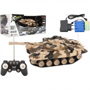 Tank RC hnědý