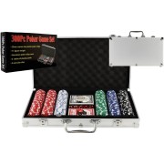 Poker sada 300ks, karty a kostky v hliníkovém kufříku
