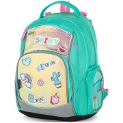 Školní batoh OXY GO Shiny a klíčenka zdarma