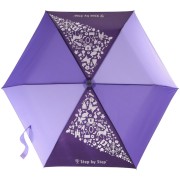Dětský skládací deštník s magickým efektem fialový
