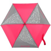 Dětský skládací deštník s magickým efektem neonová růžová