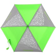 Dětský skládací deštník s magickým efektem neonová zelená