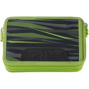 Penál Step by Step Černý panter třípatrový