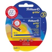 Pelikan - Náplň do inkoustového rolleru Griffix 3 2x5ks