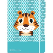 Sešit flex A5 Cute animals tygr tečka