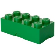 Box na svačinu LEGO - tmavě zelená