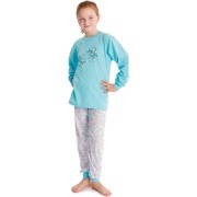 Dívčí pyžamo Bettymode BE HAPPY dlouhý rukáv