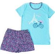 Dívčí pyžamo Bettymode PARIS krátký rukáv