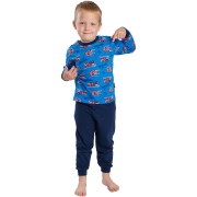 Dětské pyžamo Bettymode HASIČSKÁ JEDNOTKA dlouhý rukáv
