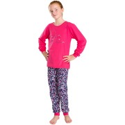 Dívčí pyžamo Bettymode LA FASHION dlouhý rukáv