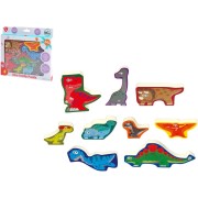 Puzzle/Vkládačka deskové dinosauři