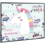 Podložka na sestavování slov Unicorn iconic 23
