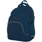Školní batoh OXY SCOOLER Blue 23 a klíčenka zdarma